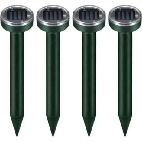 IP56 Ultrasonic Solar Repellents - Mole Deterrent - Ultrasonic Technology - For Gardens and Green Spaces (1/4)