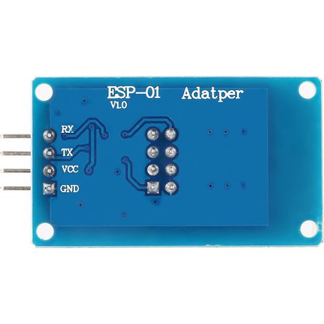 Module émetteur-récepteur sans fil série ESP8266 ESP-01 + module adaptateur Arduino (1/4)
