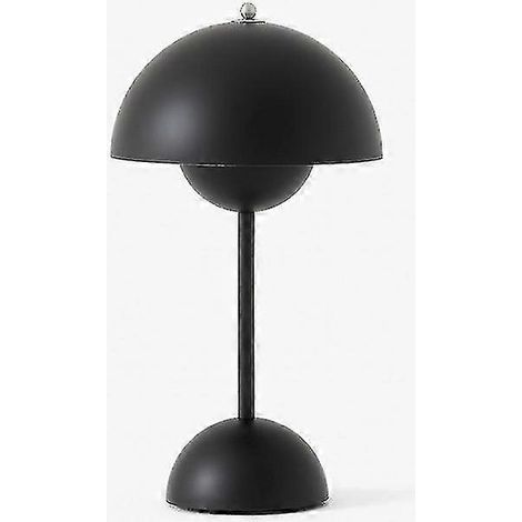 Veilleuse champignon nordique - Lampe de table LED en forme de bouton de fleur, lampe de chevet USB pour chambre nuptiale, bureau, chambre à coucher - Décoration moderne et épurée ZY (1/5)