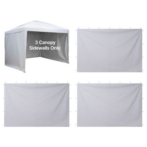 Tenda Laterale per Gazebo da Giardino da 3 x 3 m, con Strato (1/5)