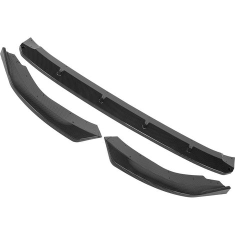 K·SEEK DESIGN 3-teiliger Frontstoßfänger in Carbon-Optik zur Modifikation der Spoilerlippe, kompatibel mit MK8 ab 2021 (1/5)