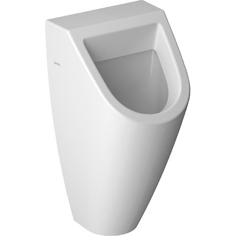 Urinoir VitrA S20 Basic blanc arrivee par arriere sortie horizontale lxhxp 310x625x300mm
