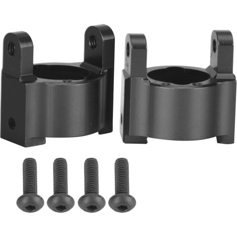 Support de Roue L/R Pièce de Rechange Améliorée pour Voiture RC RGT 136100 1/10, Noir, Accessoire de Châssis, Kit de Montage (1/5)