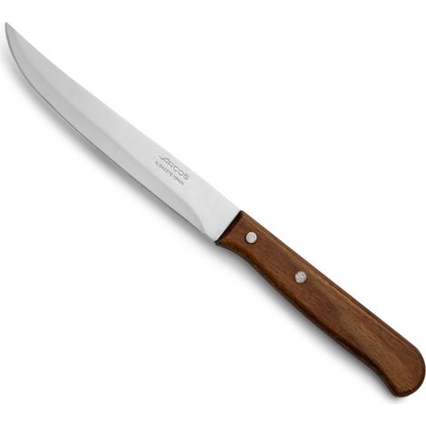 Küchenmesser Arcos Latina 100601 aus Nitrum-Edelstahl und mango aus Pressholz mit 13 cm Klinge in Blisterverpackung.
