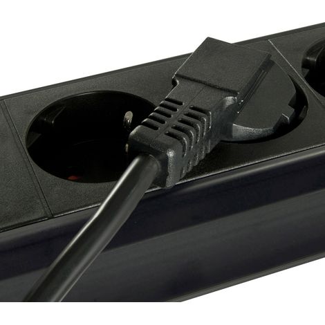 Lindy 2 m Schuko auf C13 abgewinkeltes bleifreies Stromkabel, 30345 (1/2)