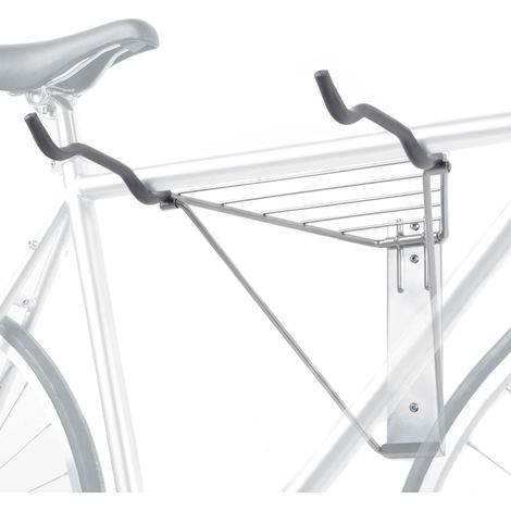 Delta Unisex Pablo Supporto da Parete per Bici, Grigio (1/4)