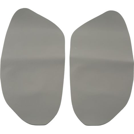 Lot de 2 housses d'accoudoirs de portières avant gauche et droite en cuir microfibre, de remplacement pour Honda Accord Crosstour, gris (1/5)