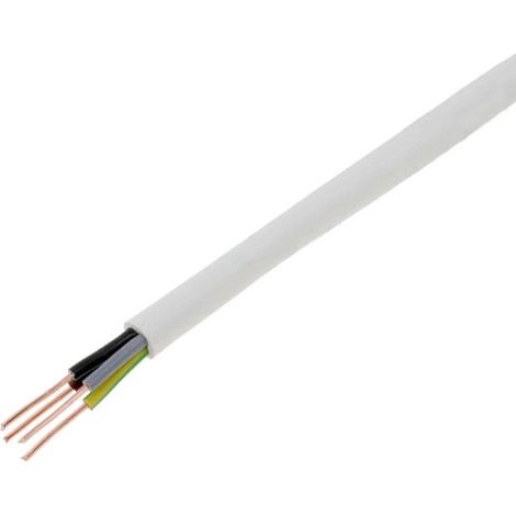 Cavo PVC 4x2.5 H03VV-F Bianco