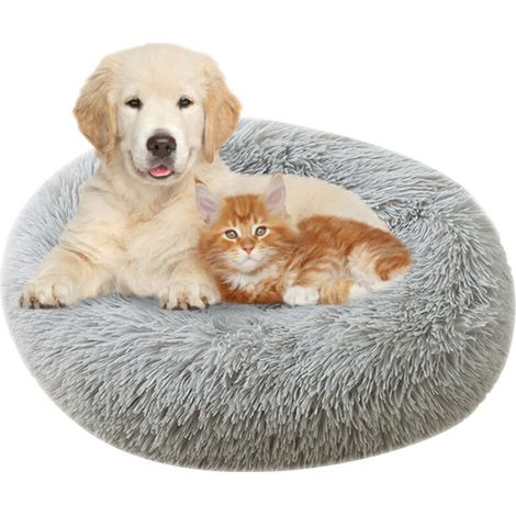 Bardusch - Lit orthopédique pour chien, couverture confortable en forme de donut, lit rond pour chien, ultra doux et lavable (1/5)