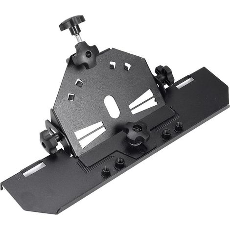 Support de chanfrein pour meuleuse d'angle,Outil de chanfreinage de carreaux de céramique Outil de coupe d'angle de 45 degrés,outil d'aide à la coupe/Chanfrein type 125 [bouton triangulaire noir] (1/5)