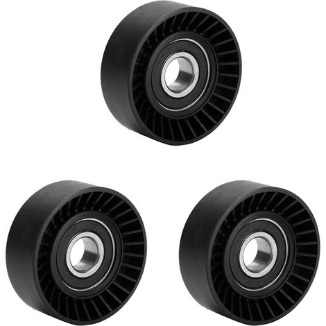Tendicinghia 3X con puleggia a V scanalata per BMW E46 E39 E38 E36 E53 11281433571 (1/2)