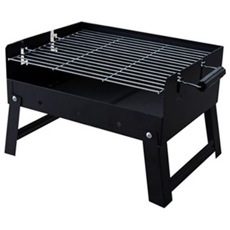 Barbecue a Carbonella BBQ Pieghevole Portatile da Giardino Campeggio (1/3)