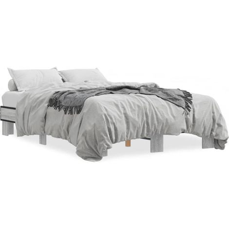 Maison Exclusive - Giroletto Grigio Sonoma 120x200 cm in Legno Multistrato Metallo (1/5)