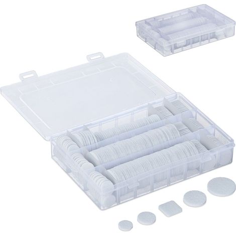 Set di 272 cursori in feltro autoadesivi