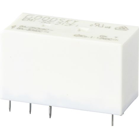 GoodSky EMI-SS-212FI Printrelais 12 V/DC 8 A 2 Wechsler 1 St. Tube (1/2)