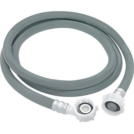 Tuyau d'arrivée d'eau,tuyau machine à laver,flexible lave linge,Rallonge de tuyau d'alimentation,Tuyau Universel pour Entrée d'eau,Tuyau Machine à Laver et Lave-Vaisselle (1.5m) (1/5)