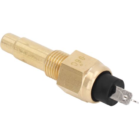 Capteur de température d'eau pour moteur, sonde VDO indicateur 96°C, unité d'envoi avec alarme thermique, compatible jauge auto. (1/5)