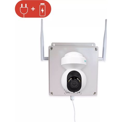 Contrôleur 4G (avec batterie) + Caméra 4K / Suivi intelligent / Zoom optique 3X / Vision nocturne + Carte SD (UltraCAM) (1/5)
