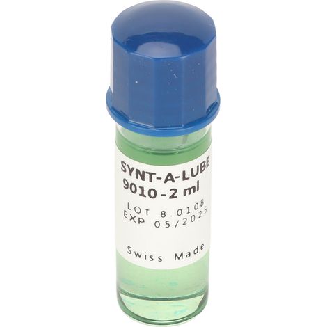 Huile lubrifiante pour montres 9010A, huile synthétique pour balancier, vert clair, 2 ml (1/5)