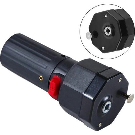 Motor para parrilla de barbacoa - Batería de 1,5 V - Negro (1/4)