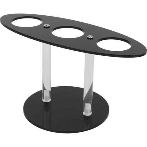 Support de cône de crème glacée en acrylique, 3 trous, rouleau à main, présentoir à Sushi pour fête, mariage, noël, Thanksgiving (1/5)