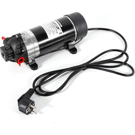 Bomba de agua, membrana de 220 V, bomba de agua autocebante, bomba de agua de 160 psi, bomba de diafragma, bomba de presión, bomba de agua de jardín, bomba de agua para caravanas y autocaravanas (1/5)