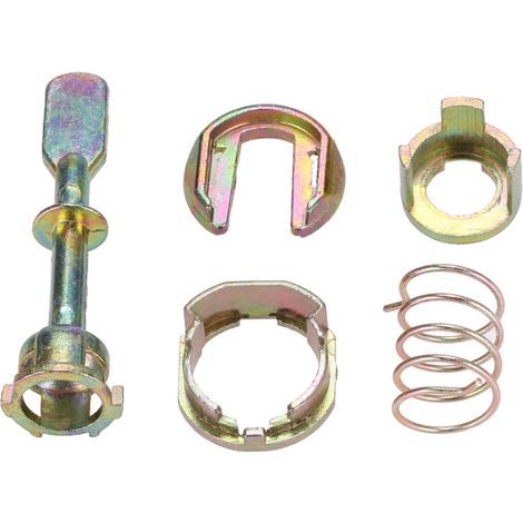 Kit de reparation de serrure de porte laterale avant gauche et droite pieces de rechange pour VW POLO 6N 9N, modele: 95, (1/5)