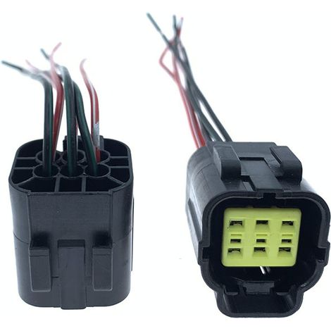 Applicable to Wuling Hongguang MINI taillights and brake lights wiring harness plugs (1/4)