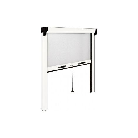 ZANZARIERA KIT BIANCO 160/140X160 AP. VERTICALE MAURER