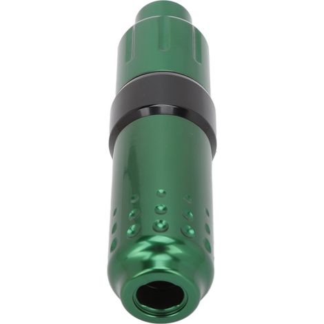 Cartouche de tatouage rotative haute vitesse, stylo puissant à torsion avec cordon RCA, aiguilles tout-en-un, vert, pour professionnels et débutants (1/5)