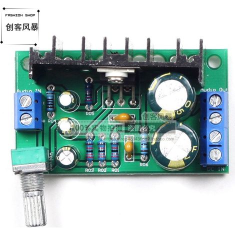 TDA2050 DC 5V/12V/24V 5W-120W Mono Audio Amplifier Board Module (1/4)
