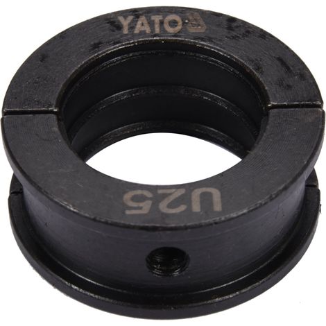 Ersatzmatrizen U 25 mm für Presszangen YT-21750/21751 (1/2)