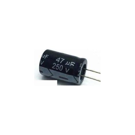 Condensateur électrolytique 47uf 250v 105ºc 13x20mm 47mf250v105