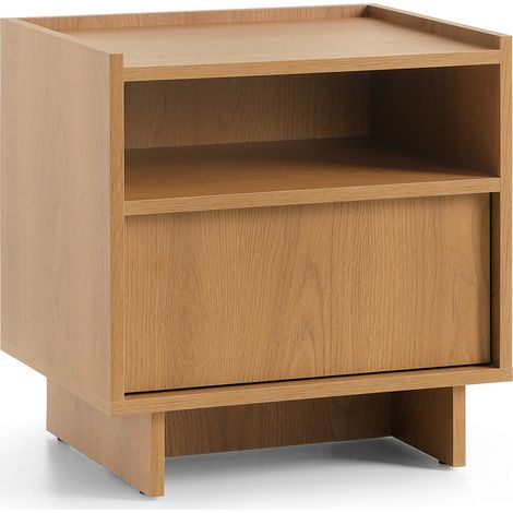 Selsey Yasumi - Table de chevet - 50 cm - Chêne (1/5)