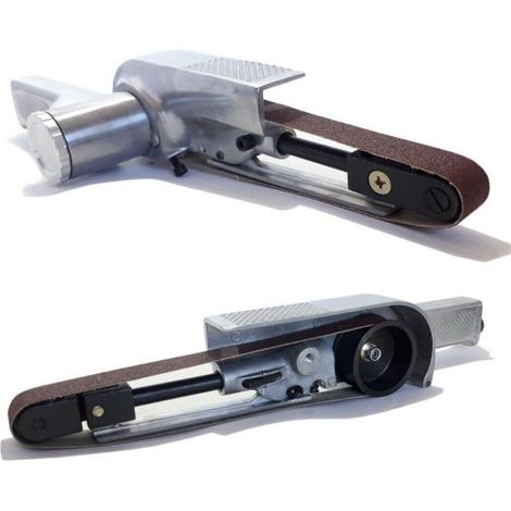 Mini levigatrice a nastro 20x520MM pneumatica ad aria compressa 16000 RPM