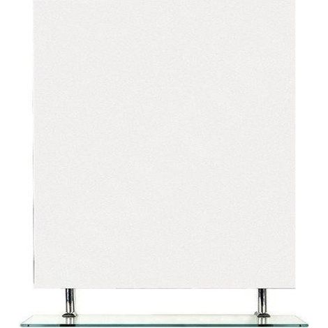 WEGA Miroir avec étagère 80x80cm (1/5)