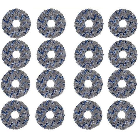Tampons de nettoyage pour aspirateur Deebot X1 Omni/turbo T10 Turbo Chiffons de nettoyage lavables Remplacement de chiffon de nettoyage (1/3)