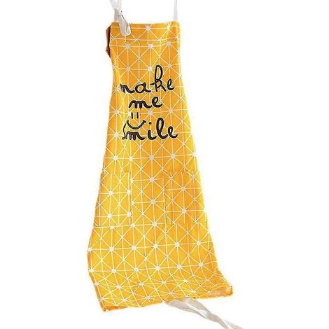 Tablier de cuisine pour femme, tablier de pâtisserie en coton avec poches (1/5)