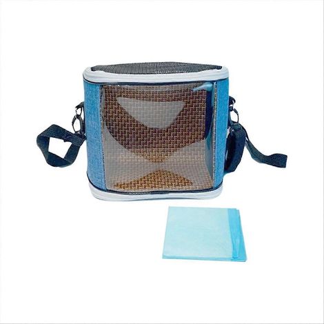 Sac à dos de transport pour perroquets et petits animaux - cage de transport en filet pour parents, convient aux perroquets à longue queue et aux hamsters. (1/5)
