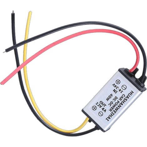 Module de sortie convivial DC14V-24V vers 12V, régulateur abaisseur, convertisseur de puissance automobile, solution d'alimentation pratique. (1/5)