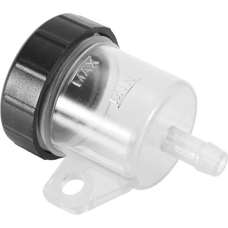 Reservoir Liquide Frein Moto, Pompe de Frein Moto Coupe du réservoir d'huile Bouteille de Liquide Peut Modification Accessoires (1/5)