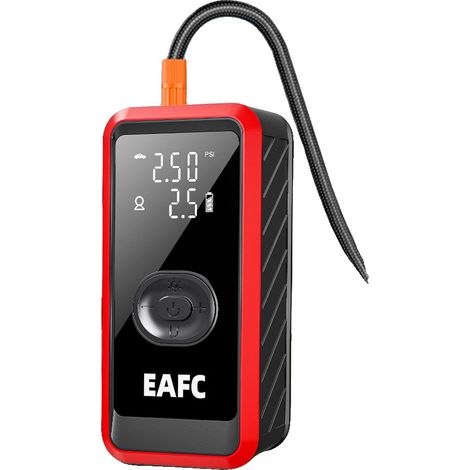 Luftpumpe, Hochdruck, Wiederaufladbarer Akku, Aufblasbare Pumpe (1/2)