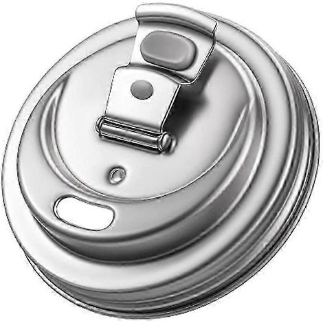 Lot de 1 couvercle pour bocal Mason, couvercle à large ouverture avec joint anti-fuite et anti-fissuration. (1/5)