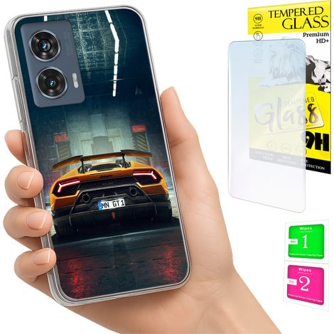 Schutzhülle für Motorola Edge 50 Fusion: Foto-Rückseite + 9H-Glas (1/5)
