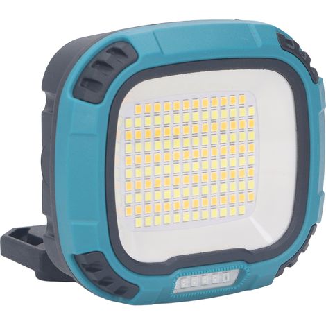 LED-Arbeitsleuchte mit USB-Ladefunktion, 3 Farbtemperaturen, 4 Helligkeitsstufen, wasserdicht, tragbar, für den Außenbereich, ideal zum Wandern und für Werkstattarbeiten (1/5)