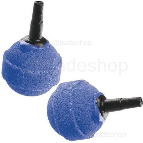 TrAdE Shop Traesio - Pietra Porosa A Sfera Per Acquario Diffusore Aria Bolle Pesci Piante Decorazione -