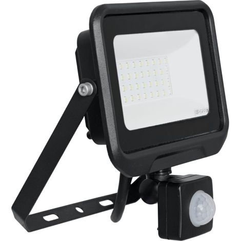 LED-Flutlicht mit Bewegungsmelder IP44 10W Zenitsensor - O-601-0081 (1/2)