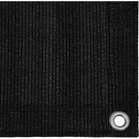 INLIFE Tapis de tente 400x500 cm Noir (1/4)