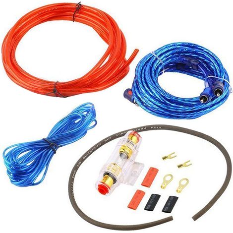 Cavi Auto RCA Sistema Installazione Amplificatore Subwoofer Stereo Cablaggio DR (1/5)