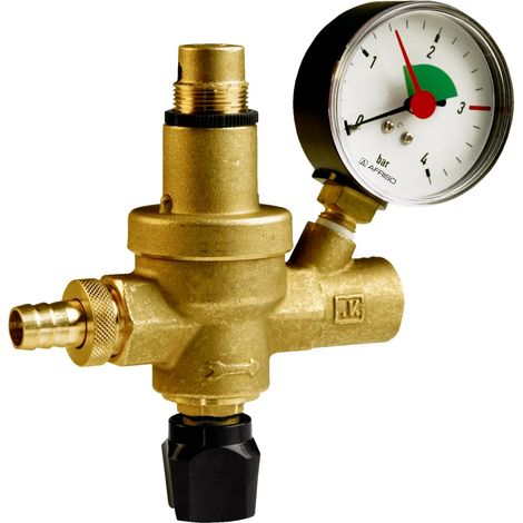 Afriso Füllarmatur FAM mit Manometer
